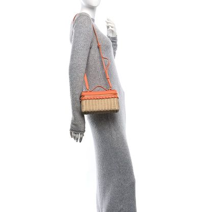 Loro Piana Wicker Calfskin L19 Extra Pocket Pouch Sun Kissed 2 of 9
