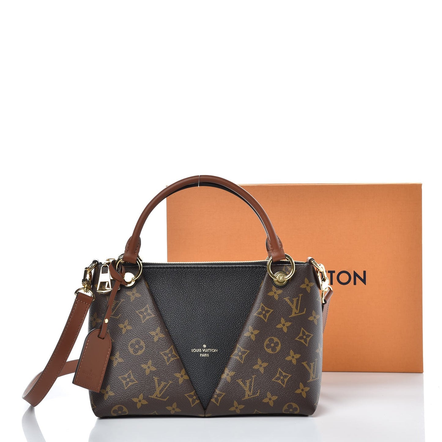 Monogram V Tote BB Black