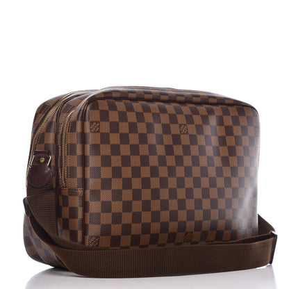 Louis Vuitton Damier Ebene Reporter GM 3 of 9