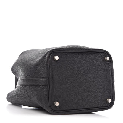 Hermes Togo Picotin 18 PM Black 4 of 11