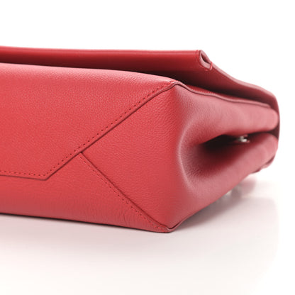 Louis Vuitton Soft Calfskin Lockme II Top Handle Rubis 10 of 11