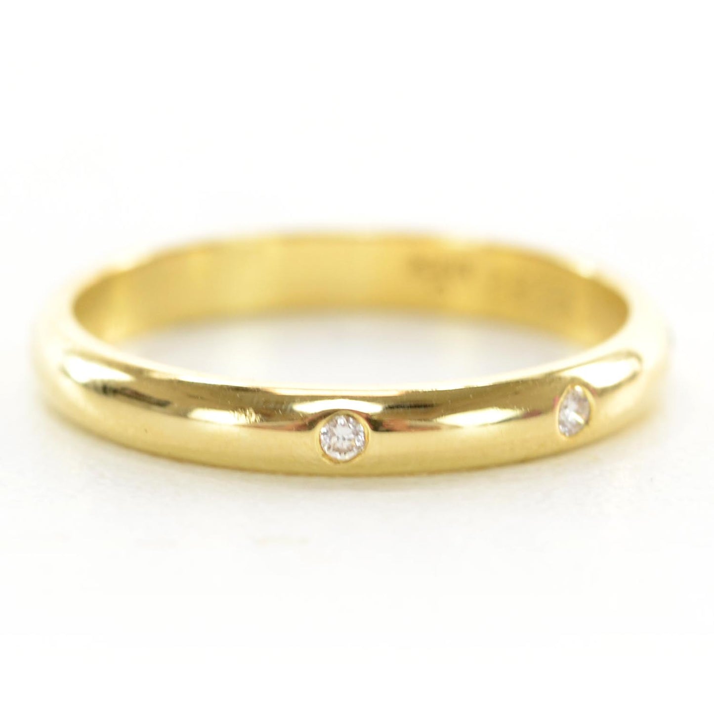 18k Yellow Gold Diamond Ring 51 5.75