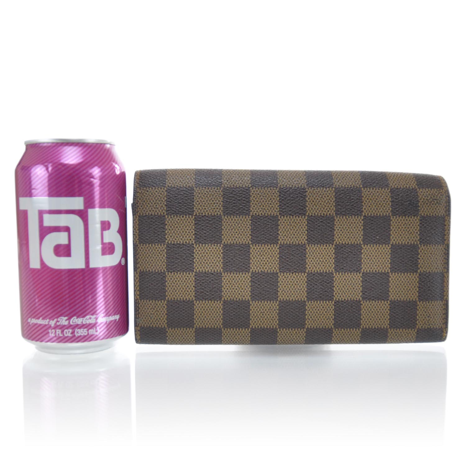 Louis Vuitton Damier Ebene Sarah Wallet 2 of 12