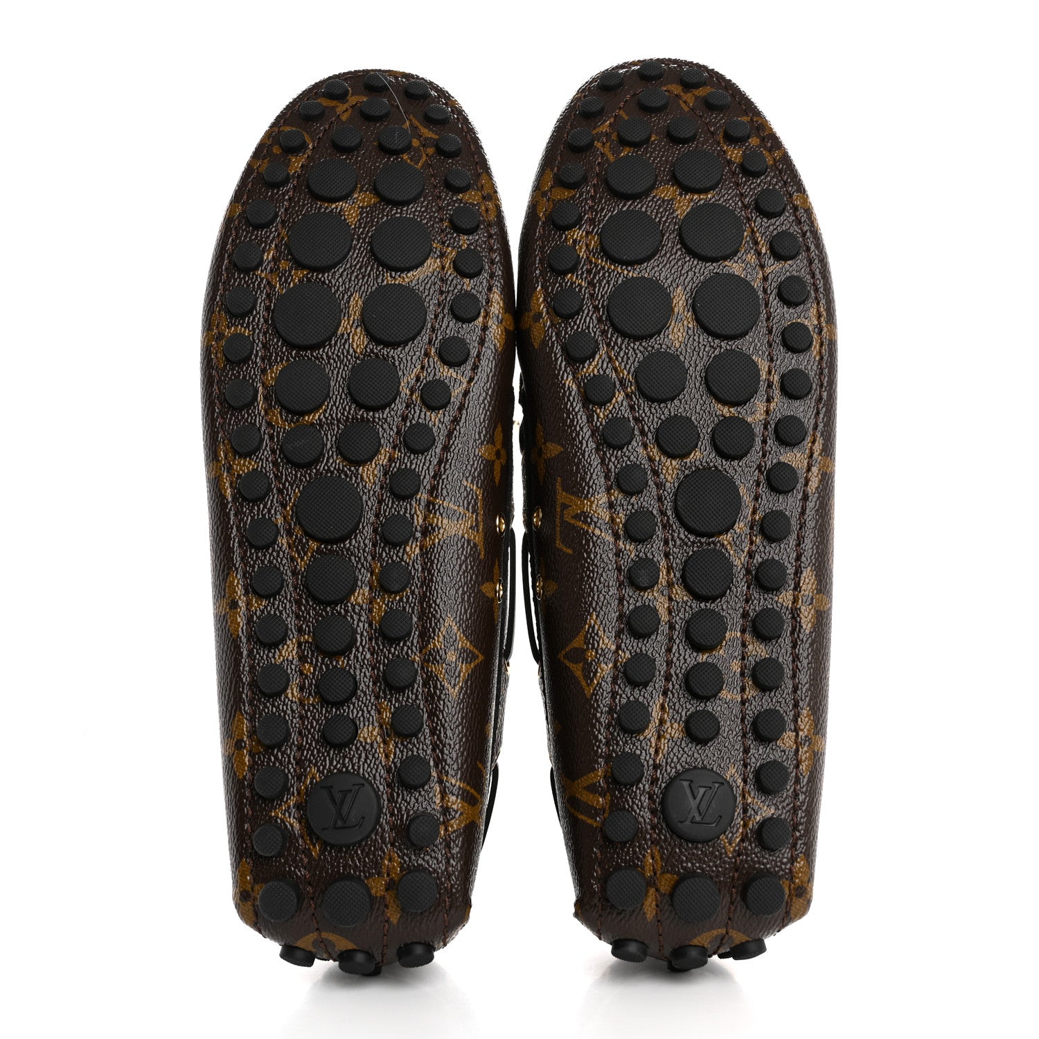 Louis Vuitton Patent Reverse Monogram Gloria Loafers 41 6 of 10
