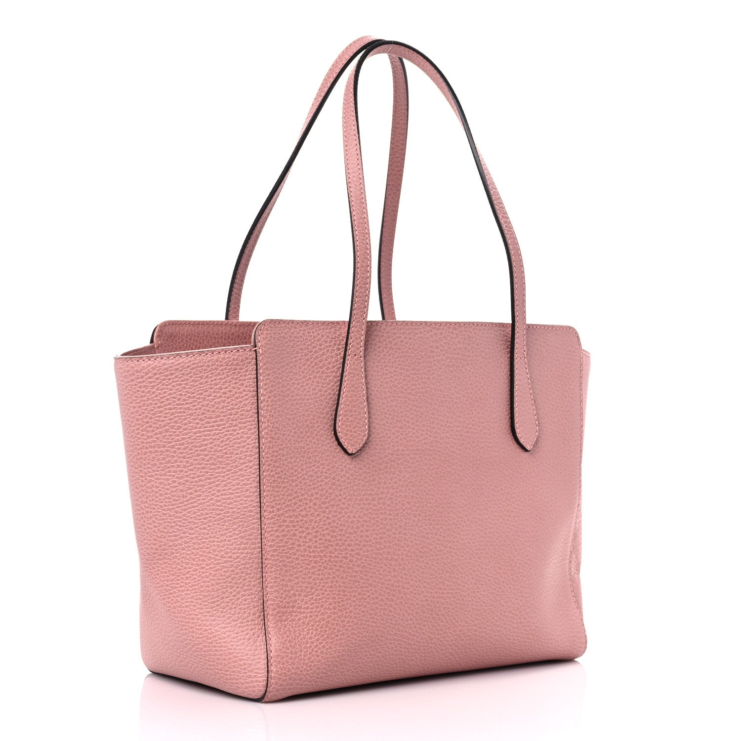Gucci Dollar Calfskin Small Swing Tote Soft Pink 3 of 11