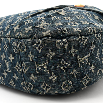 Louis Vuitton Denim Daily GM Gris Blue 10 of 12