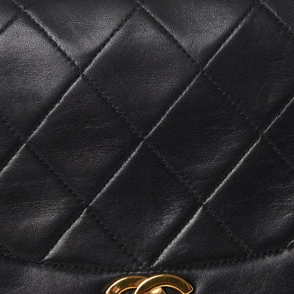 Chanel Lambskin Quilted Small Single Flap Bag Black 11 of 12