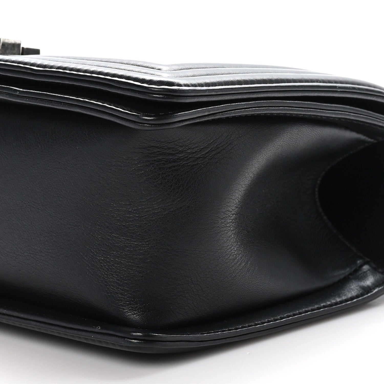 Chanel Lambskin Quilted Small Boy Flap Black 10 of 11