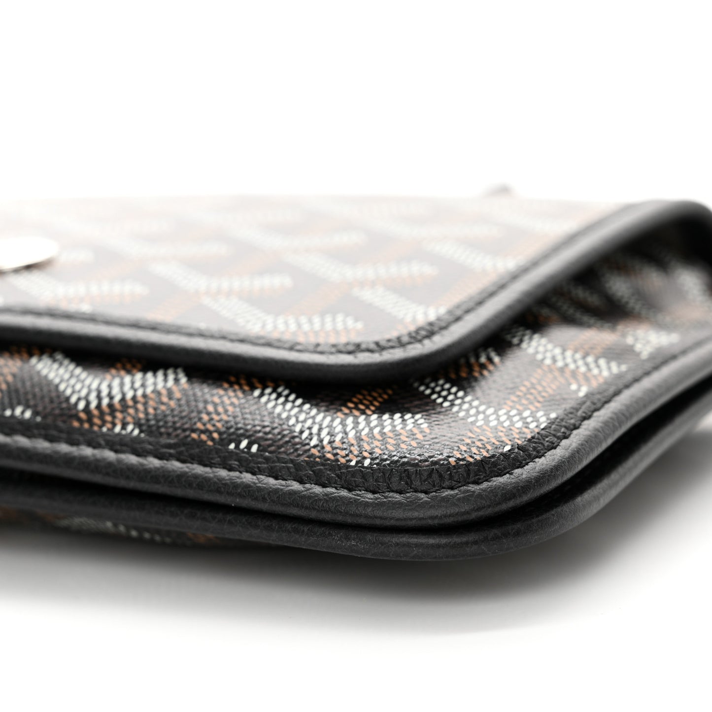 Goyardine Plumet Wallet Clutch Black