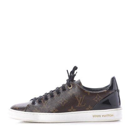 Louis Vuitton Patent Monogram Frontrow Sneakers 37.5 1 of 10