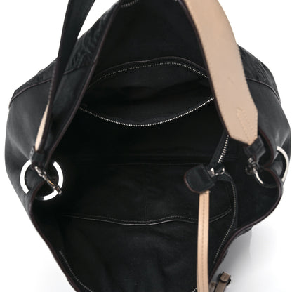 MCM Calfskin Ottomar Large Klara Hobo Black 5 of 14