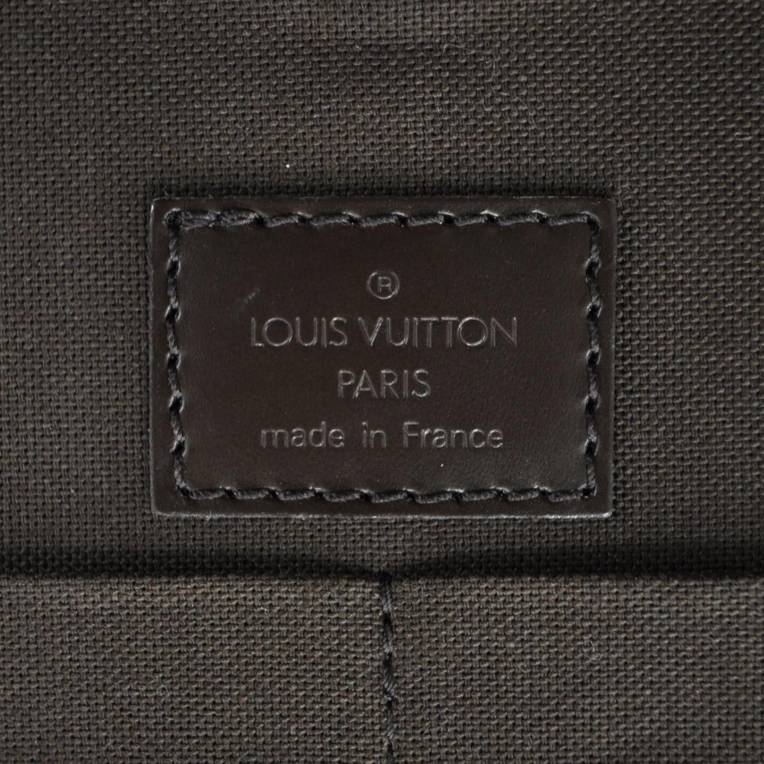 Louis Vuitton Damier Ebene Porte Ordinateur Sabana Computer Case 7 of 8