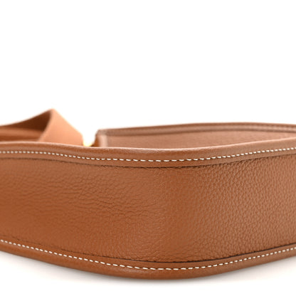 Hermes Taurillon Clemence Evelyne TPM Gold 9 of 11