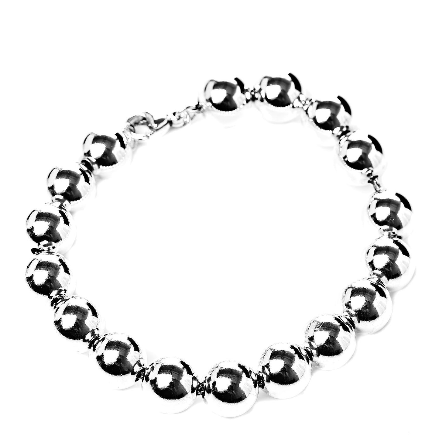 Sterling Silver 10mm HardWear Ball Bracelet