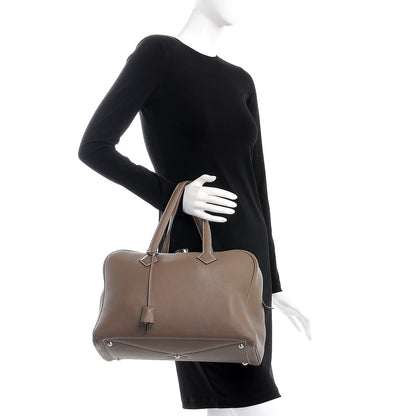 Hermes Taurillon Clemence Victoria II 35 Etoupe 2 of 10