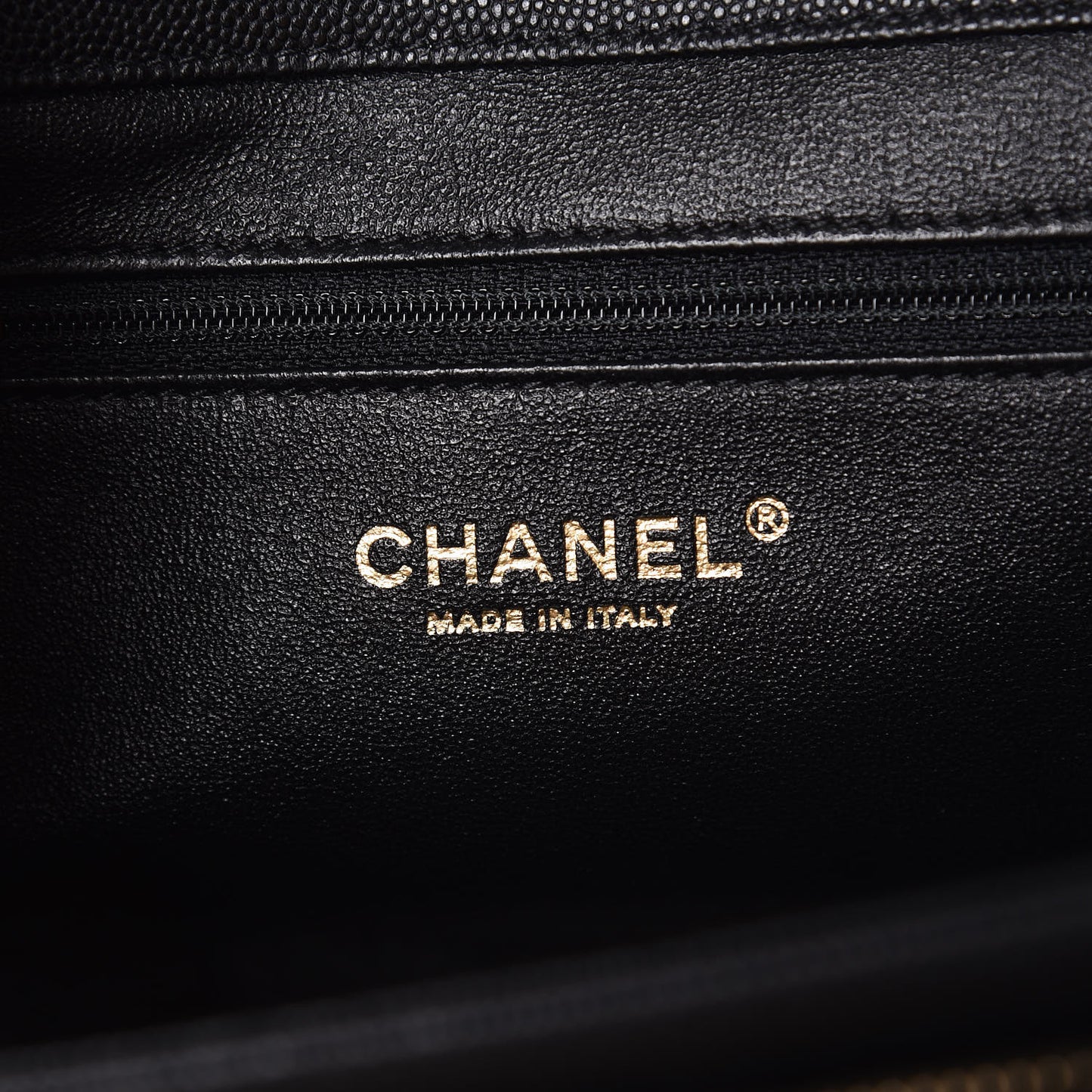 Caviar Quilted Large Business Affinity Flap Black