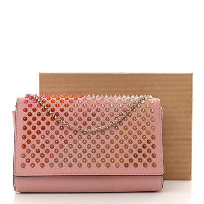 Christian Louboutin Calfskin Spikes Multimetal Paloma Clutch Voile 12 of 12