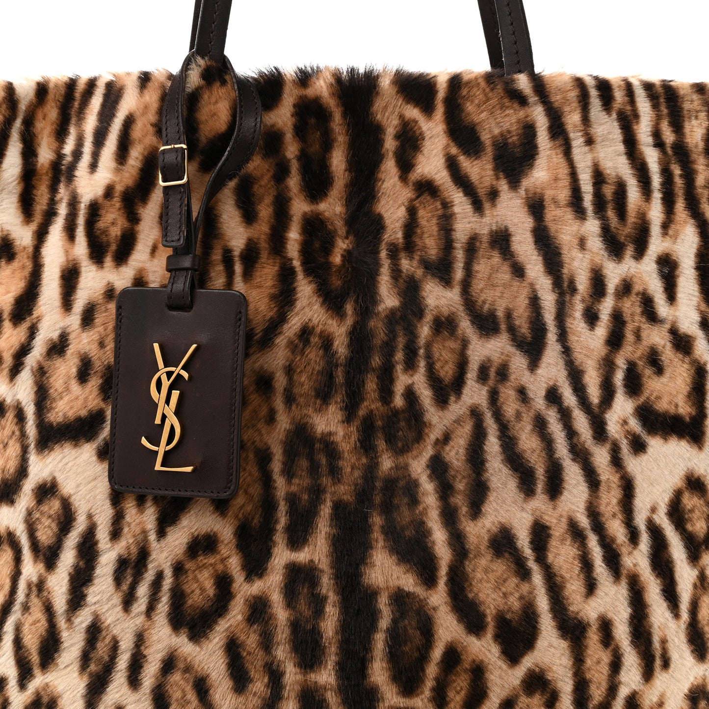 Leopard Calf Hair Tote