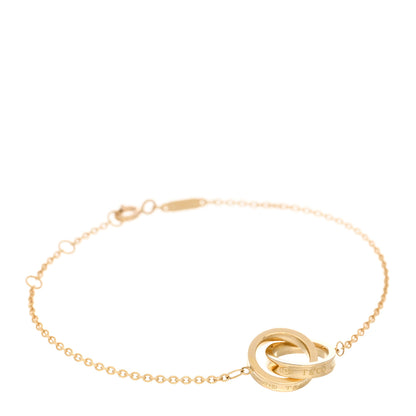 Tiffany 18K Yellow Gold 1837 Interlocking Circles Bracelet 1 of 3