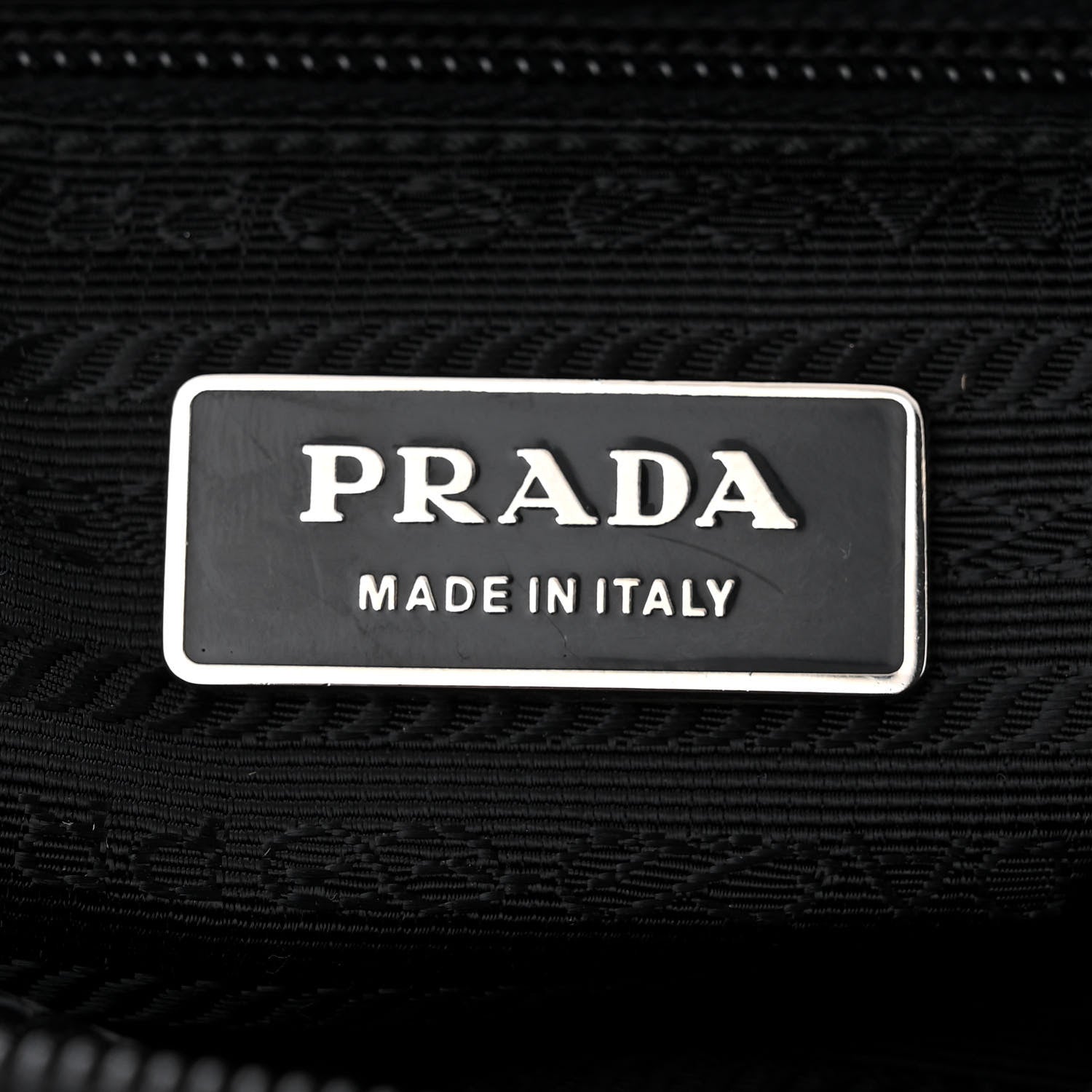 Prada Tessuto Nylon Messenger Bag Black 6 of 10
