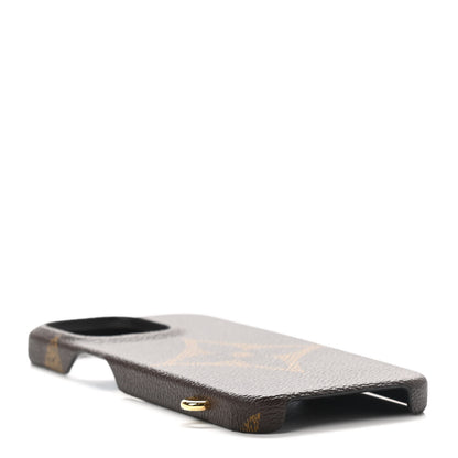Louis Vuitton Reverse Monogram Giant iPhone 13 Pro Bumper On Strap 4 of 7