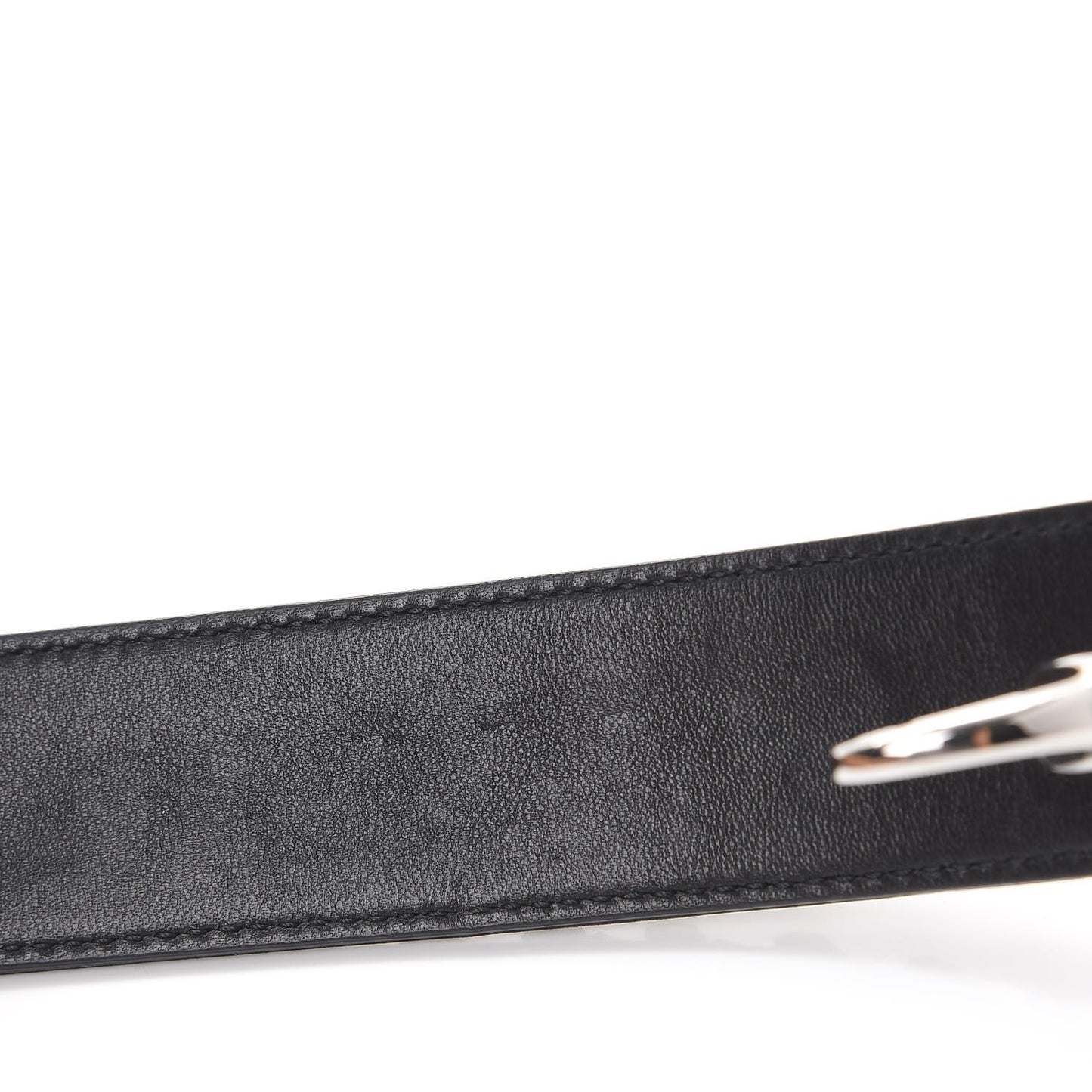 Lambskin Crystal Studded Shoulder Strap Black