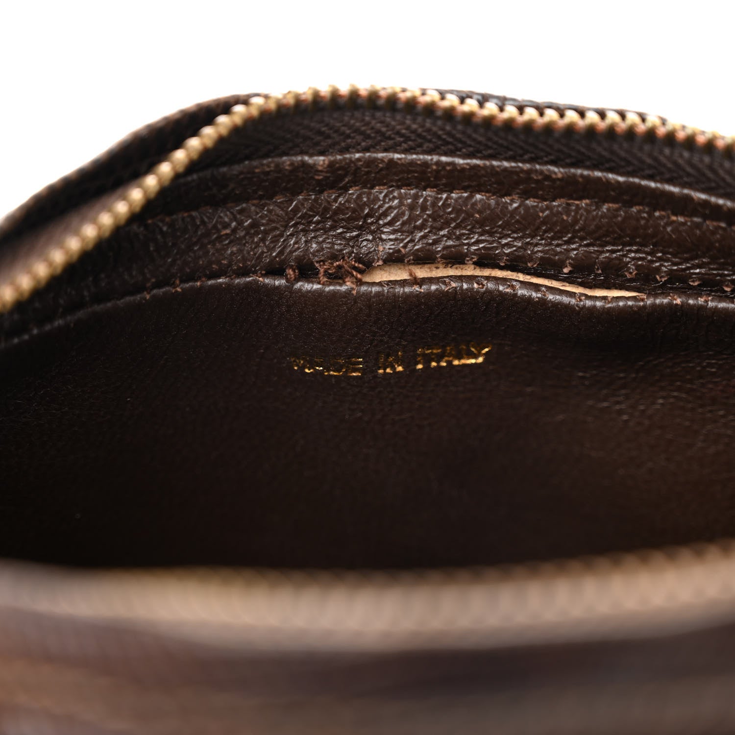 Chanel Lizard Quilted Tassel Camera Case Brown 7 of 15
