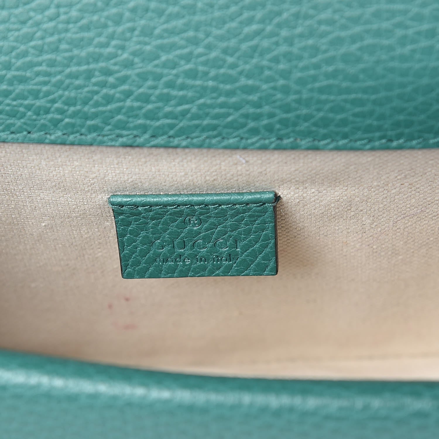 Gucci Calfskin Mini Dionysus Shoulder Bag Emerald 7 of 11