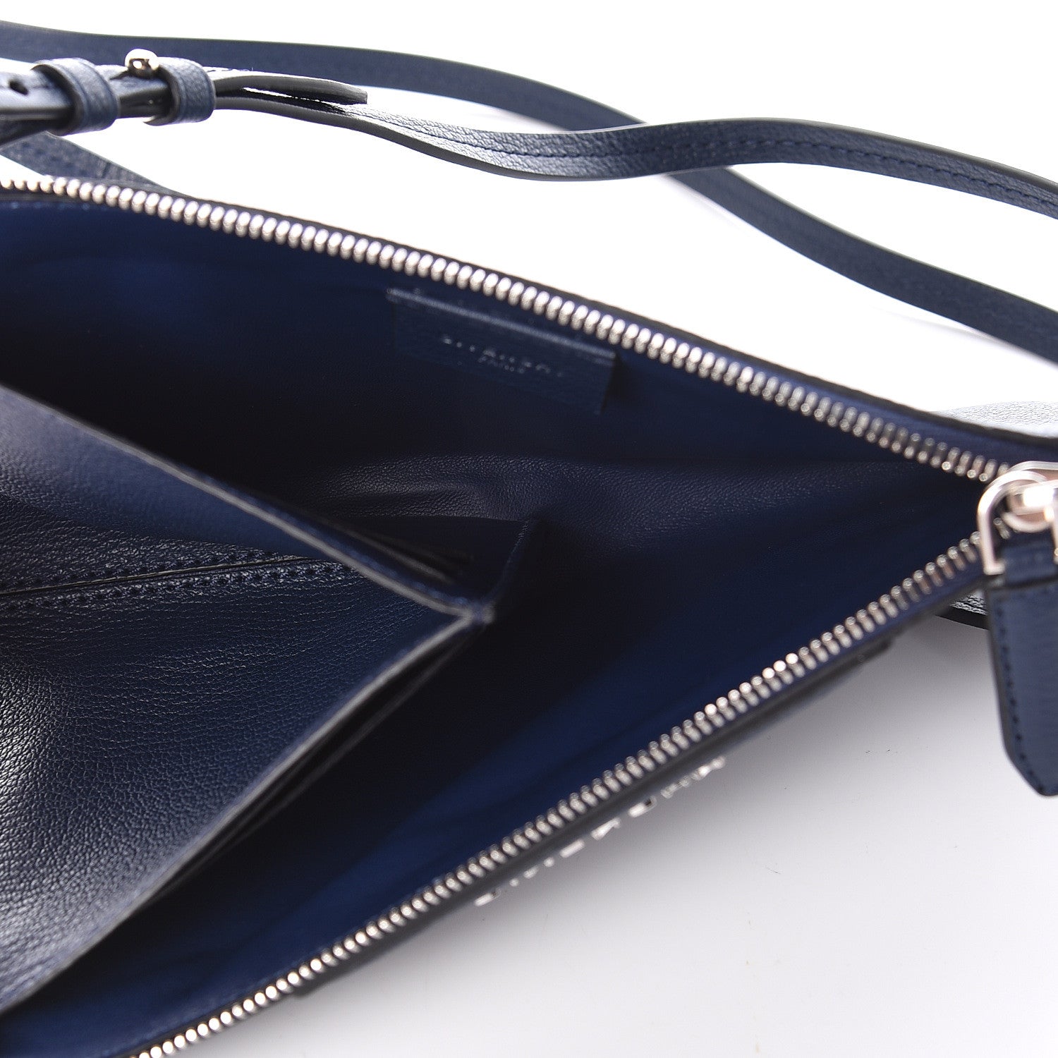 Givenchy Grained Goatskin Antigona Crossbody Night Blue 6 of 11