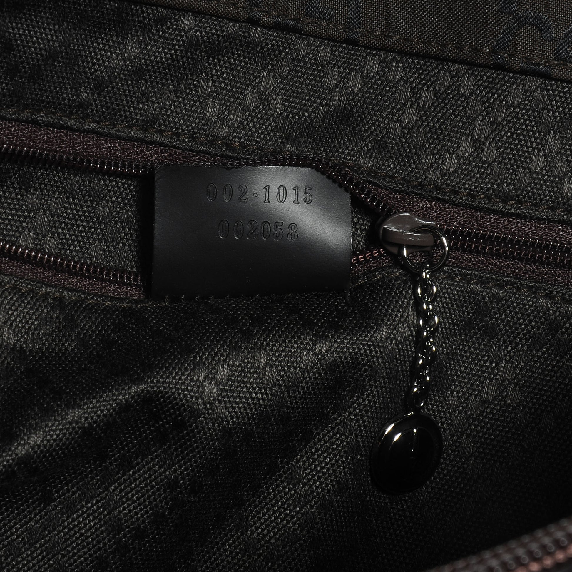 Gucci Nylon Monogram Bamboo Handle Tote 7 of 7