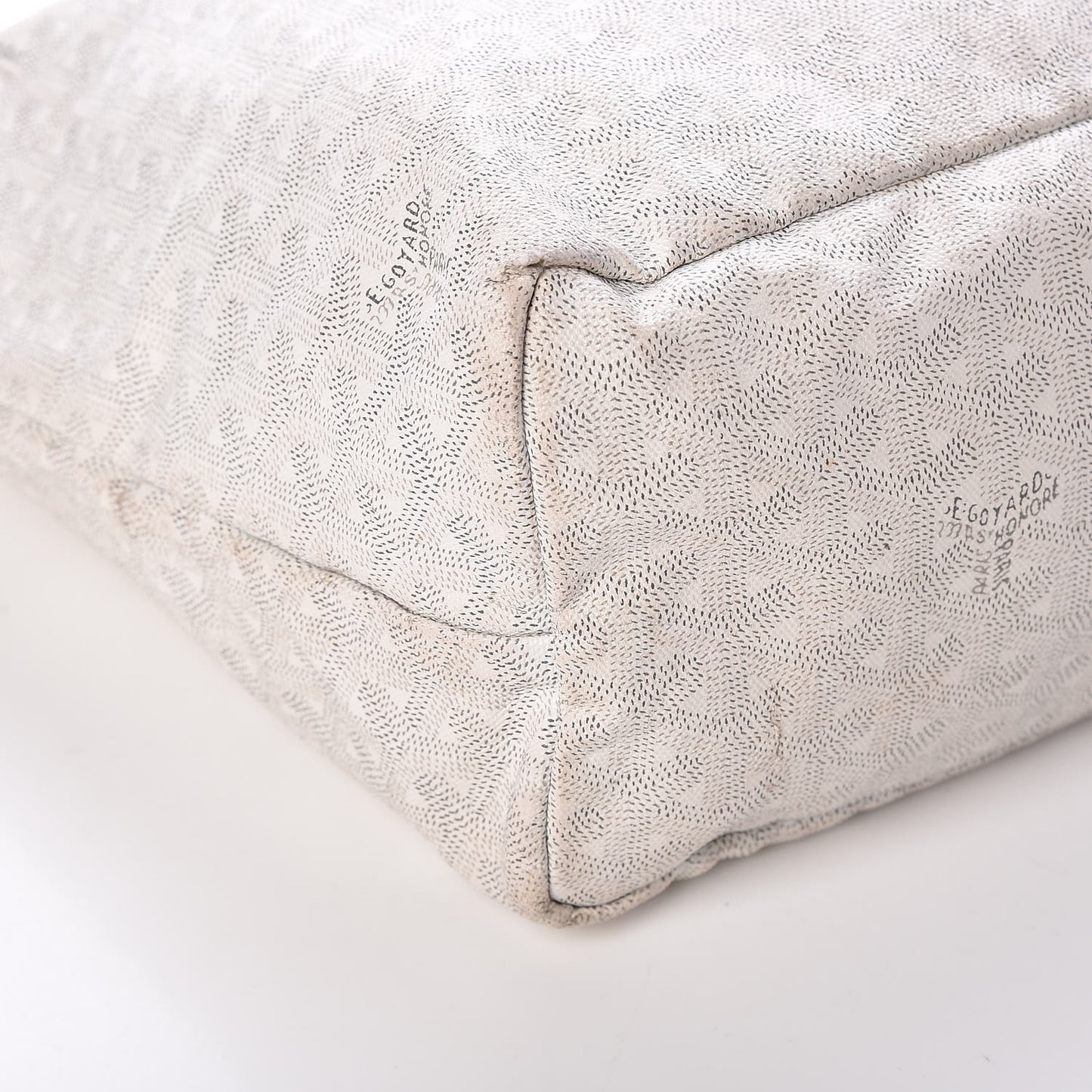 Goyardine Saint Louis PM White