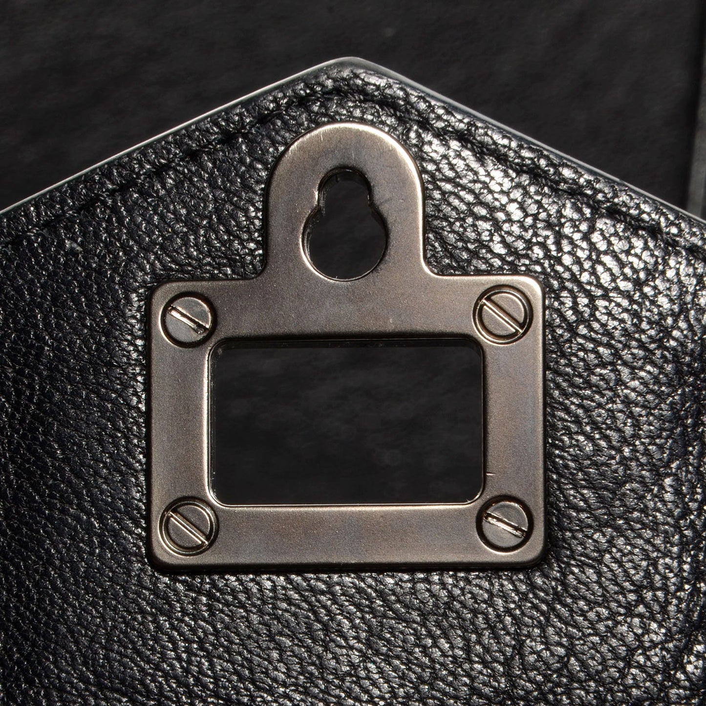 Leather PS1 Backpack Black