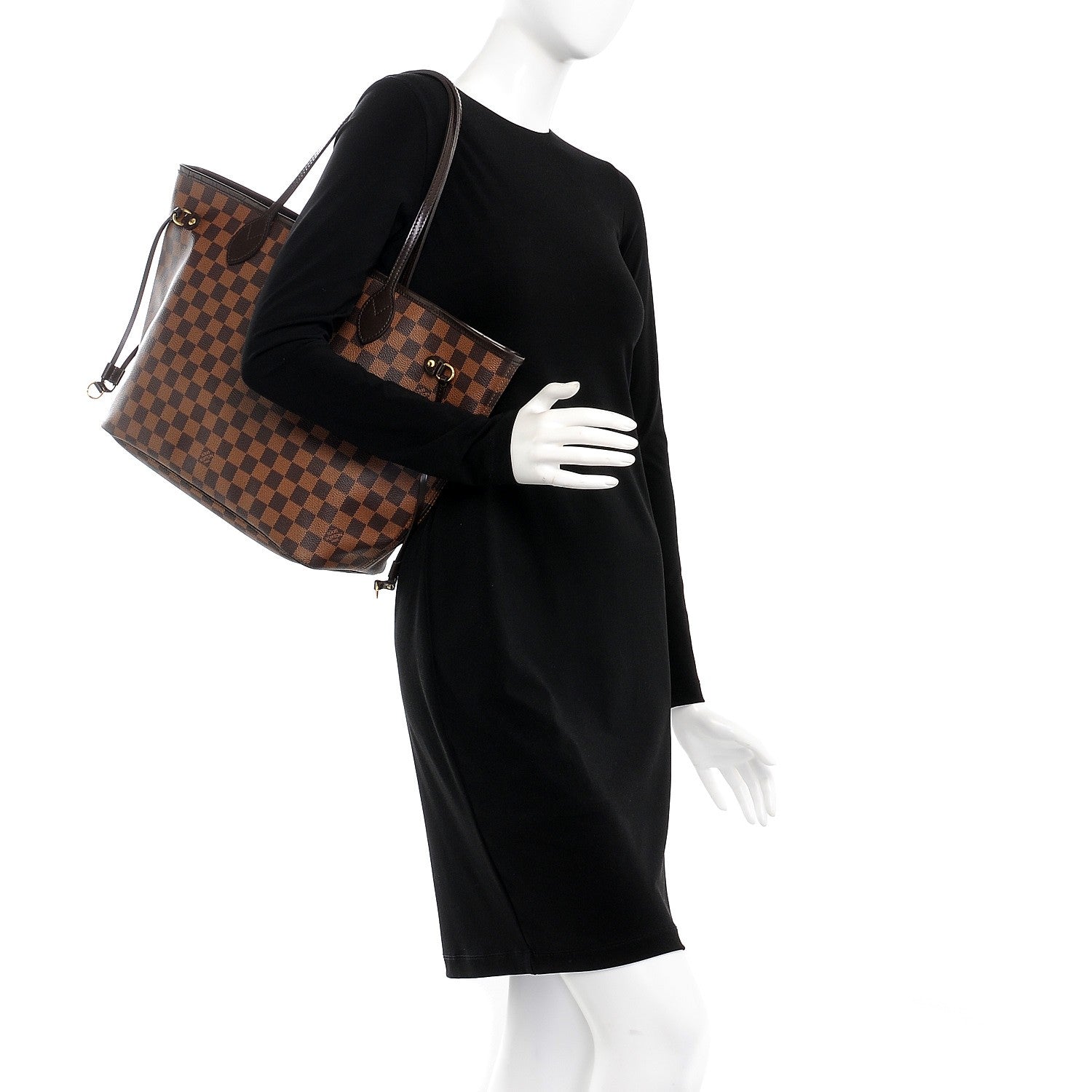 Louis Vuitton Damier Ebene Neo Neverfull MM 2 of 15