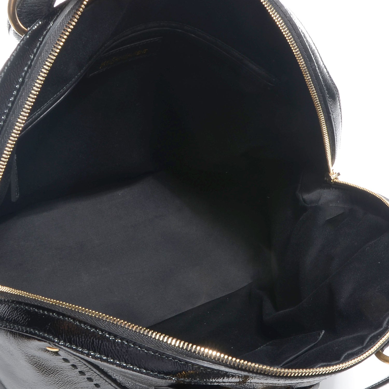 Saint Laurent Patent Oversized Muse Black 5 of 8