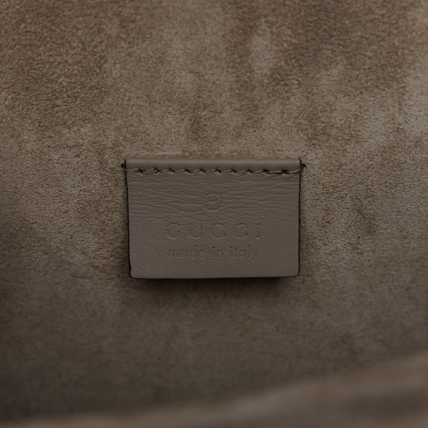 GG Supreme Monogram Mini Dionysus Shoulder Bag Taupe