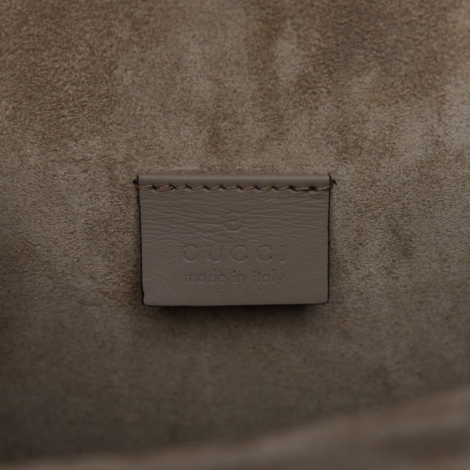 Gucci GG Supreme Monogram Mini Dionysus Shoulder Bag Taupe 8 of 9