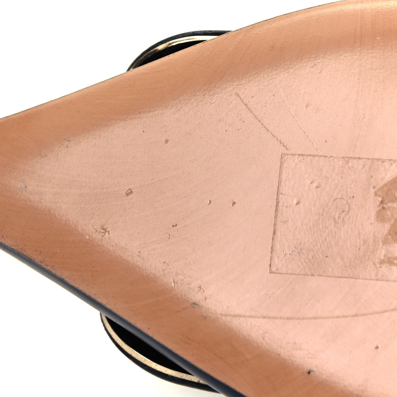 Valentino Garavani Calfskin Tonal Vlogo Slingback 40mm Pumps 37.5 Black 11 of 11