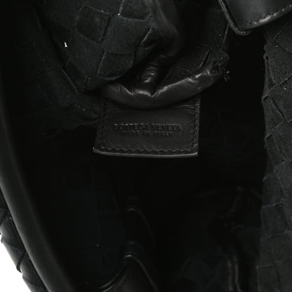Bottega Veneta Nappa Intrecciato Messenger Bag Black 7 of 16