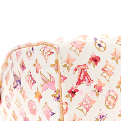 Louis Vuitton Watercolor Aquarelle Speedy 30 White 12 of 21