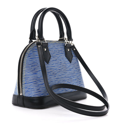 Louis Vuitton Epi Alma BB Denim Light 3 of 11