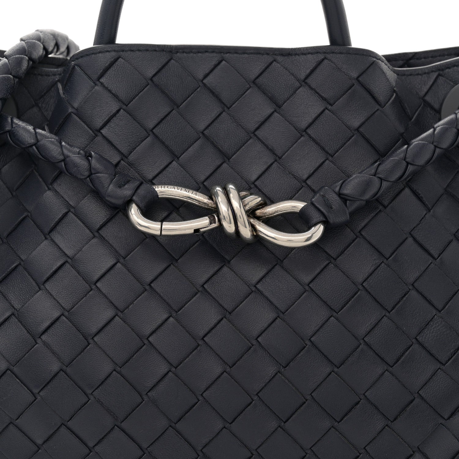 Bottega Veneta Nappa Intrecciato Medium Andiamo Shoulder Bag Space 7 of 9