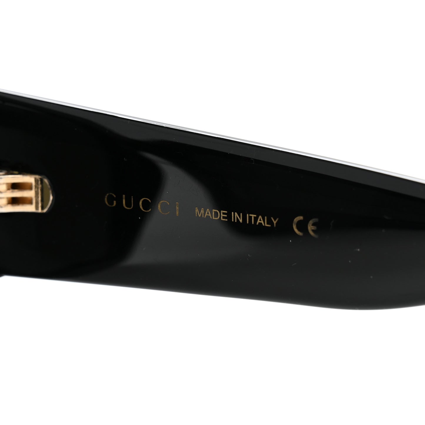 Acetate Square Frame Sunglasses GG0053S Black