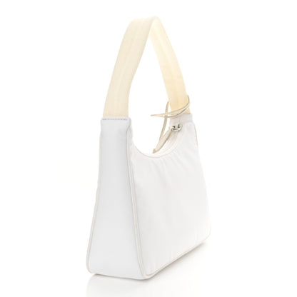 Prada Tessuto Nylon Mini Re-Edition 2000 Bag White 3 of 10