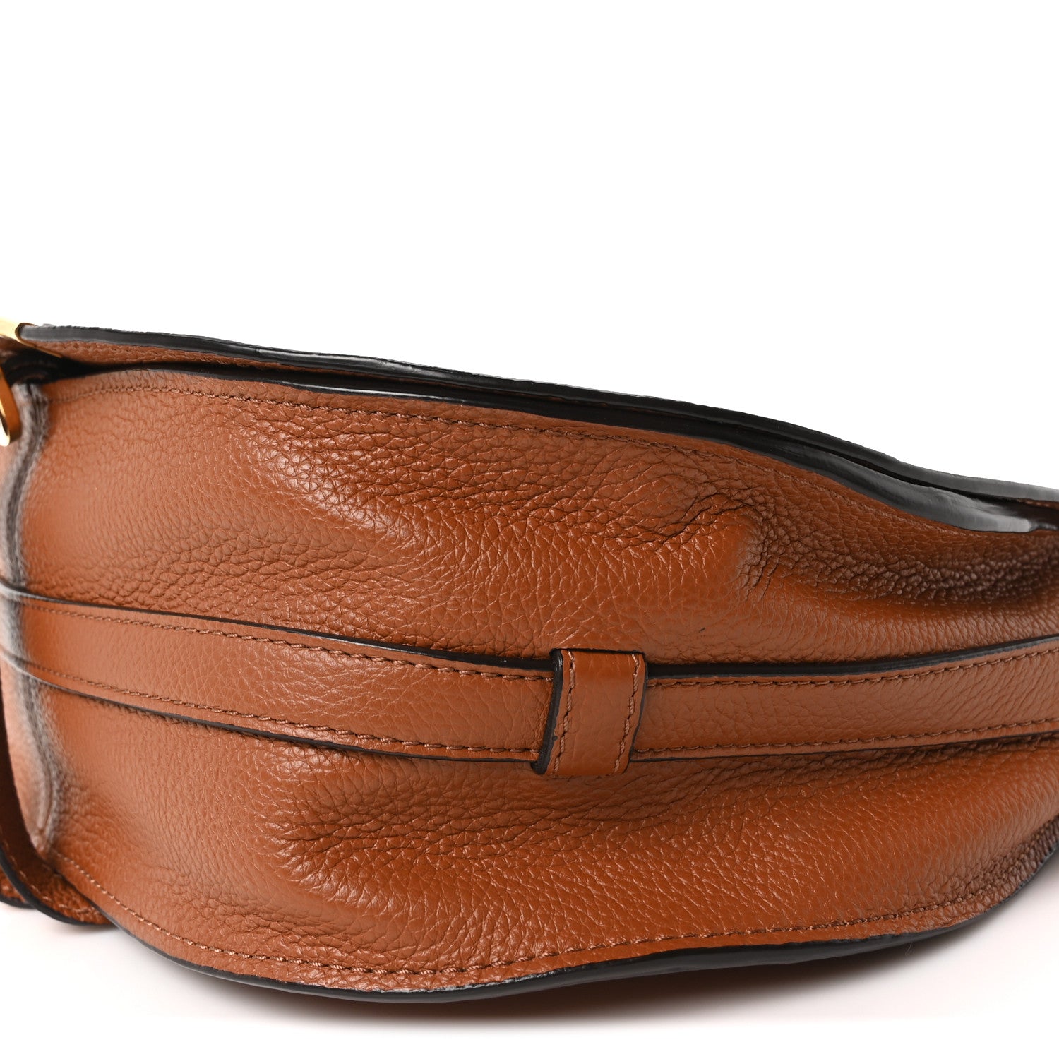 Chloe Calfskin Medium Marcie Round Crossbody Bag Tan 18 of 19