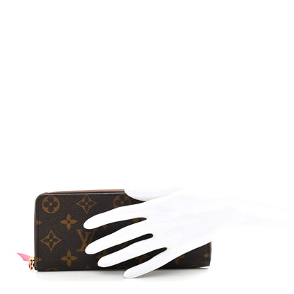 Louis Vuitton Monogram Clemence Wallet Hot Pink 2 of 9