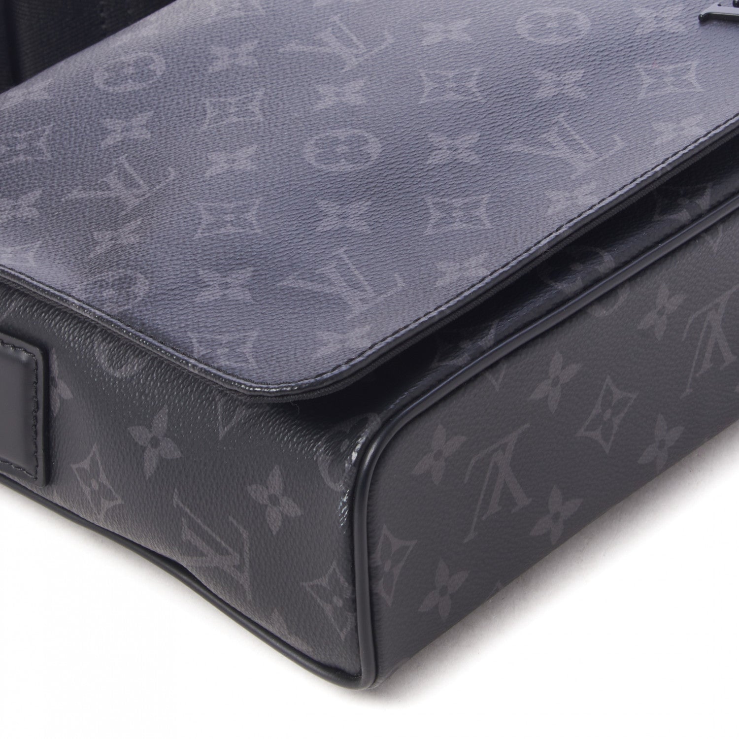 Louis Vuitton Monogram Eclipse District PM Black 7 of 7
