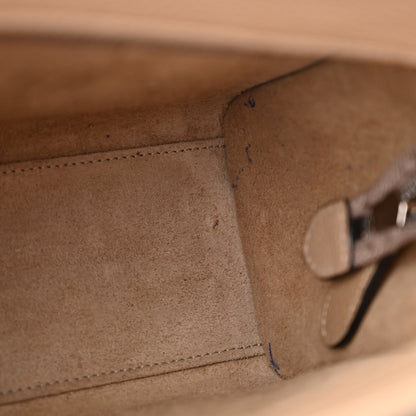 Celine Drummed Calfskin Nano Luggage Dune 12 of 20