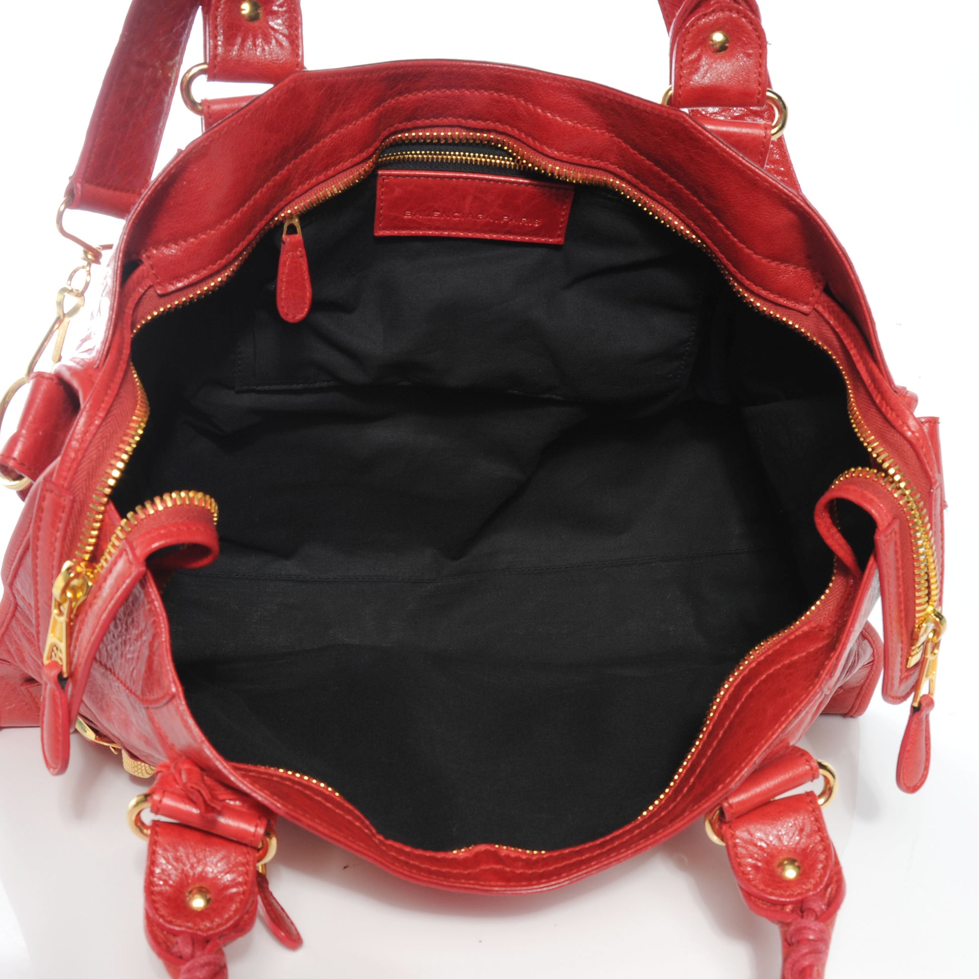 Balenciaga Agneau Giant Part Time Rouge Vermillon 5 of 7