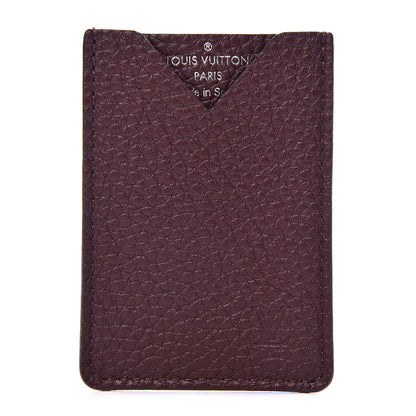 Louis Vuitton Taurillon Card Holder Bordeaux 1 of 5