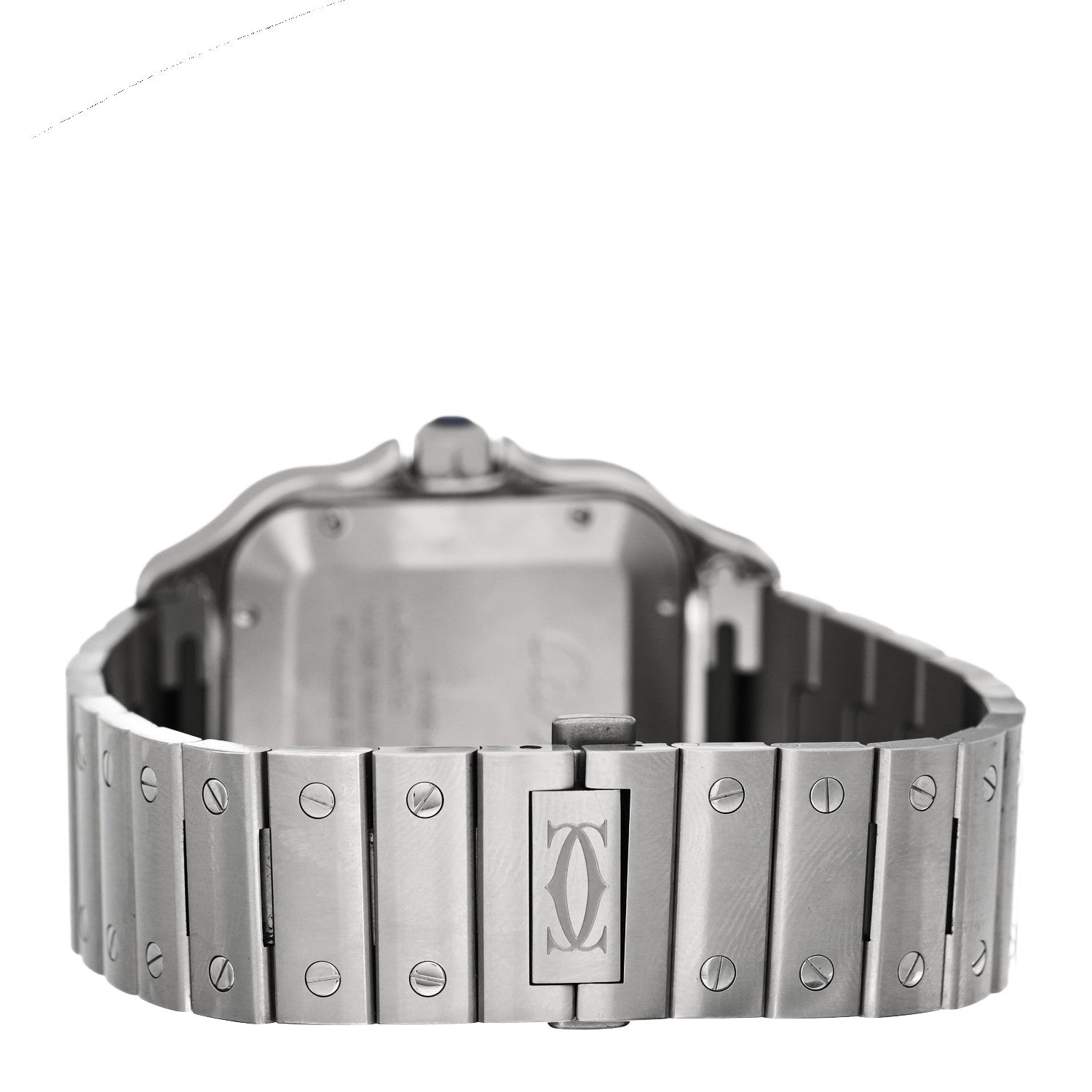 Cartier Stainless Steel 39.8mm Santos De Cartier Automatic Watch 3 of 4